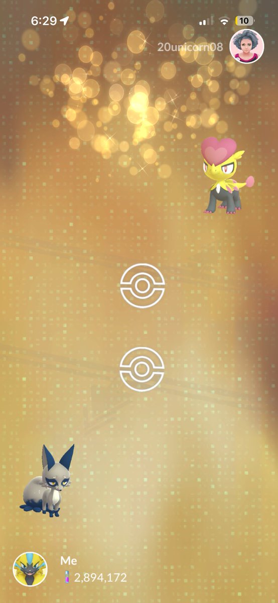 lushjunkie1964's tweet photo. LOVE 🥰🙌🏻🫶🏻 sweet lucky trade ✨✨✨👏🏻😍 #shiny #luckytrade #luckypokemon #newbie #pokedex #gottacatchthemall https://t.co/0c40EyGevC