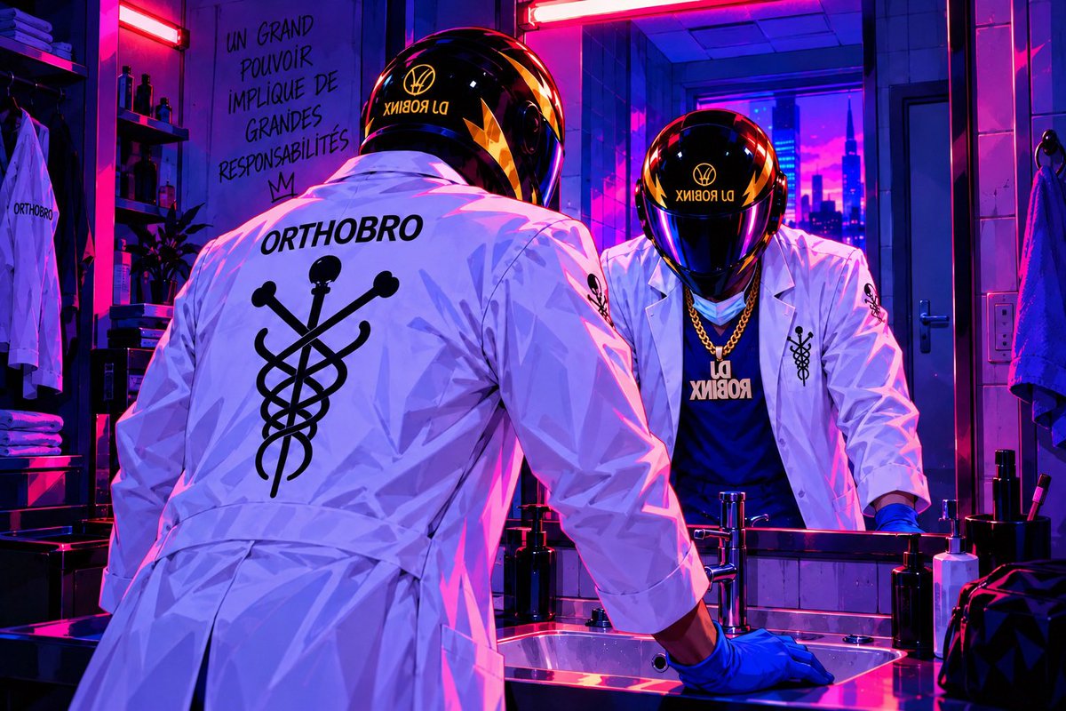 Nicolas19674377's tweet photo. Hello, c’est DJ ROBINX et voici mon projet 🎧
Chirurgien orthopédiste à Paris, j’ai commencé avec une idée : créer un hymne pour les ORTHOBROS de chaque pays du monde 🌍
Welcome to my world🔥
#DJROBINX #ORTHOBRO #Phonk #HouseMusic #ElectronicMusic #HipHop #AfroMusic #LatinMusic https://t.co/PHvEU1o4H6