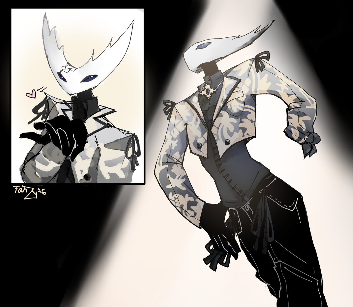 FANZYPR3CIOUS's tweet photo. tried to make this doodle have aura
#hollowknight #thk https://t.co/0sbng5PU9T