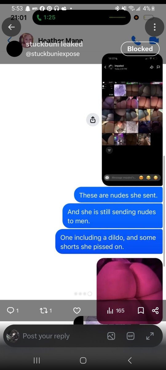 shyqx3's tweet photo. Whore stuckbuni got leaked on pics by @stuckbuniexpose https://t.co/PjdGB60zMP
