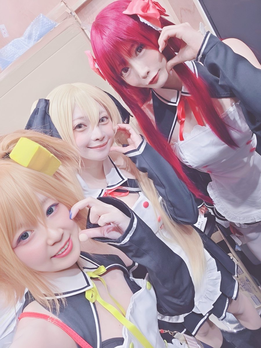 HimenoOtochan's tweet photo. 亜麻音ちんと魅杏ちゃんとお写真っ📸✨
今日はドリクラの代表から、
どんなお話が聞けると言うんだ…。
ピュアな紳士、淑女の皆様は全力待機が求められますねっ(*`・ω・´)
#TGS2026 図らずも最終日です。
是非現地、配信で🌍🩷️
#D3PTGS https://t.co/zyG20CjeQS
