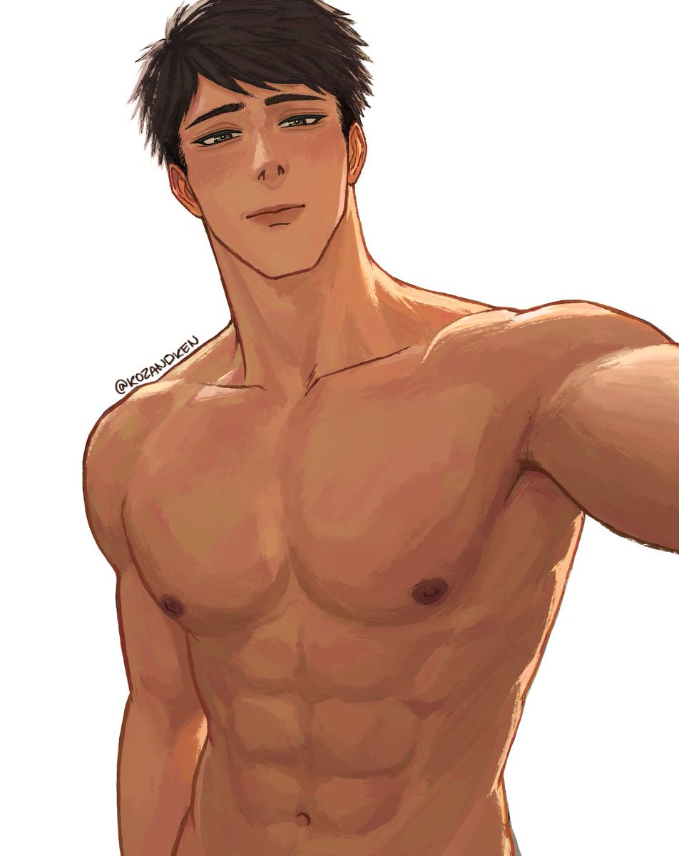 kozandken's tweet photo. well hello #osamumiya #haikyuu https://t.co/A9y94y033R