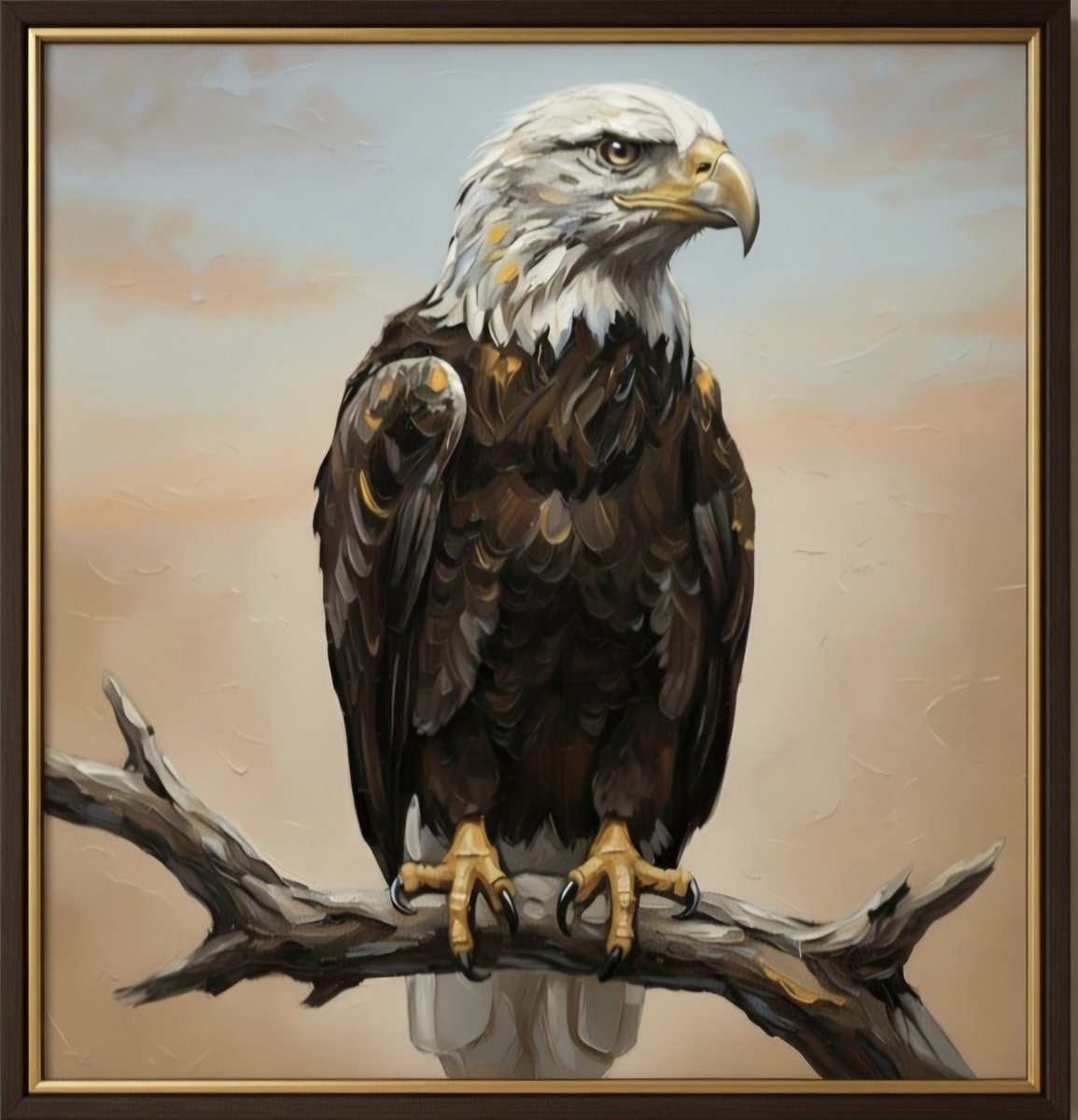 RedLadArt's tweet photo. Soaring freedom, instant download. 🦅✨
​Transform your space with this striking acrylic-style eagle wall art featuring a warm sunset glow and rich painterly brush strokes. High-res printable file for home or local print shops.
​#DigitalArt #PrintableArt #WallDecor #EagleArt https://t.co/62x73cfkjC