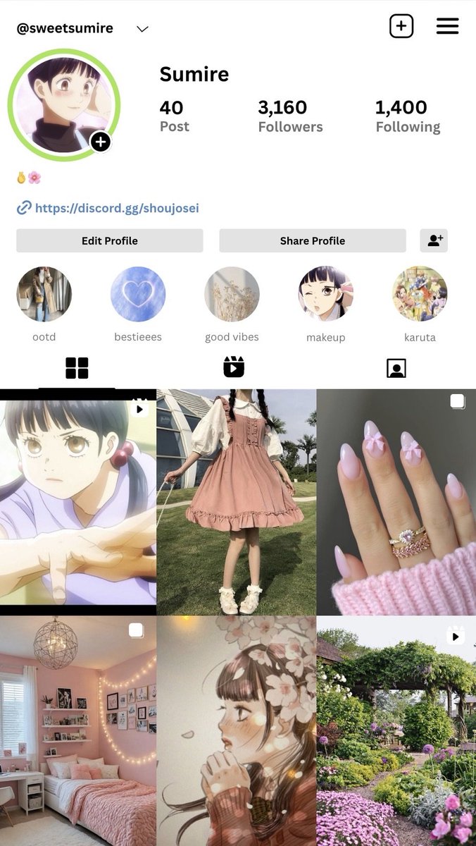 shoujosei_fans's tweet photo. if our fav shoujosei characters had social media pages 🤔💭 https://t.co/SdzXfp8VtH