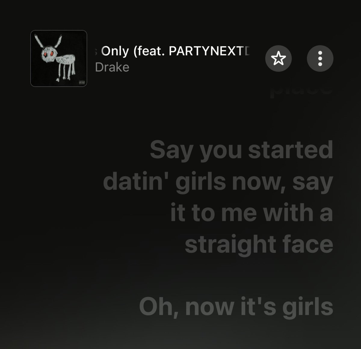 rexie_pac's tweet photo. oh drake was really slidin on this 🙌
oh, now it's girls https://t.co/LbLNvROJ2I
