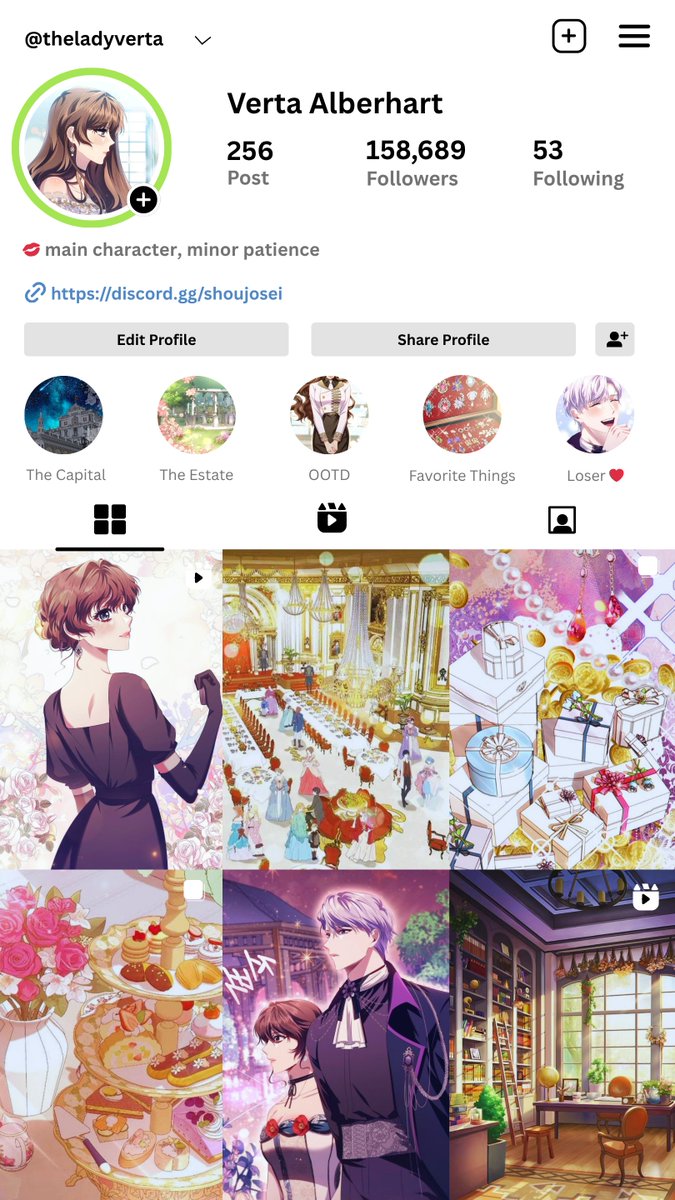 shoujosei_fans's tweet photo. if our fav shoujosei characters had social media pages 🤔💭 https://t.co/dUonSeA8Tm