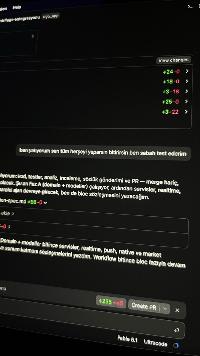 eminaln0's tweet photo. sanırım ben bira fazla rahatlığa kaçtım🥱🥱🥱
#ClaudeAI #FlutterDev #vibecoding https://t.co/xiCHGtUXqv