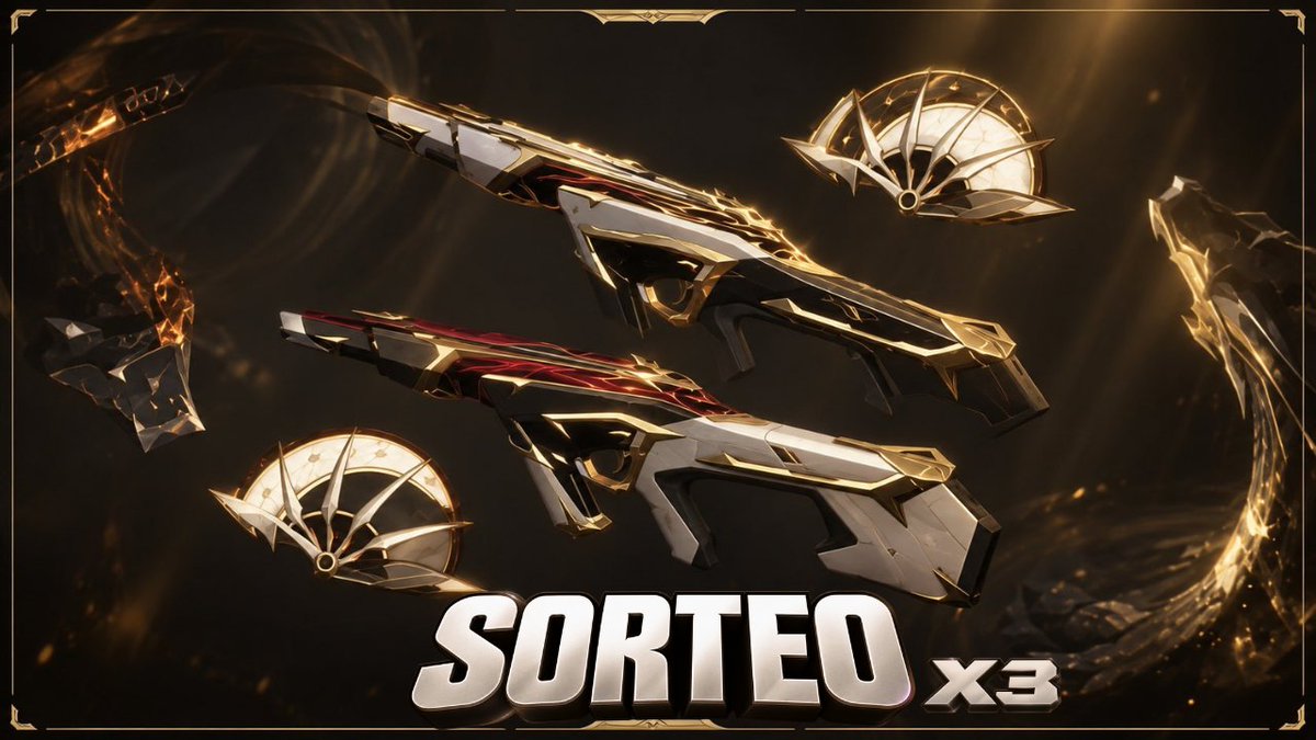 SafiroVT's tweet photo. 🎁 SORTEO x3 PACKS CHAMPIONS 2026 🎁
🔥Especial por mi directo 24HS de HOY.

Para participar:  
1⃣ Seguirme en @SafiroVT 
2⃣ Like + Repost
3⃣ Etiquetar 2 amigos

El 30 de septiembre voy a dar los ganadores en mi stream de Twitch (Safiro01)

Mucha suerte a TODOS🍀

#VALORANT https://t.co/peQkUEc6Oo