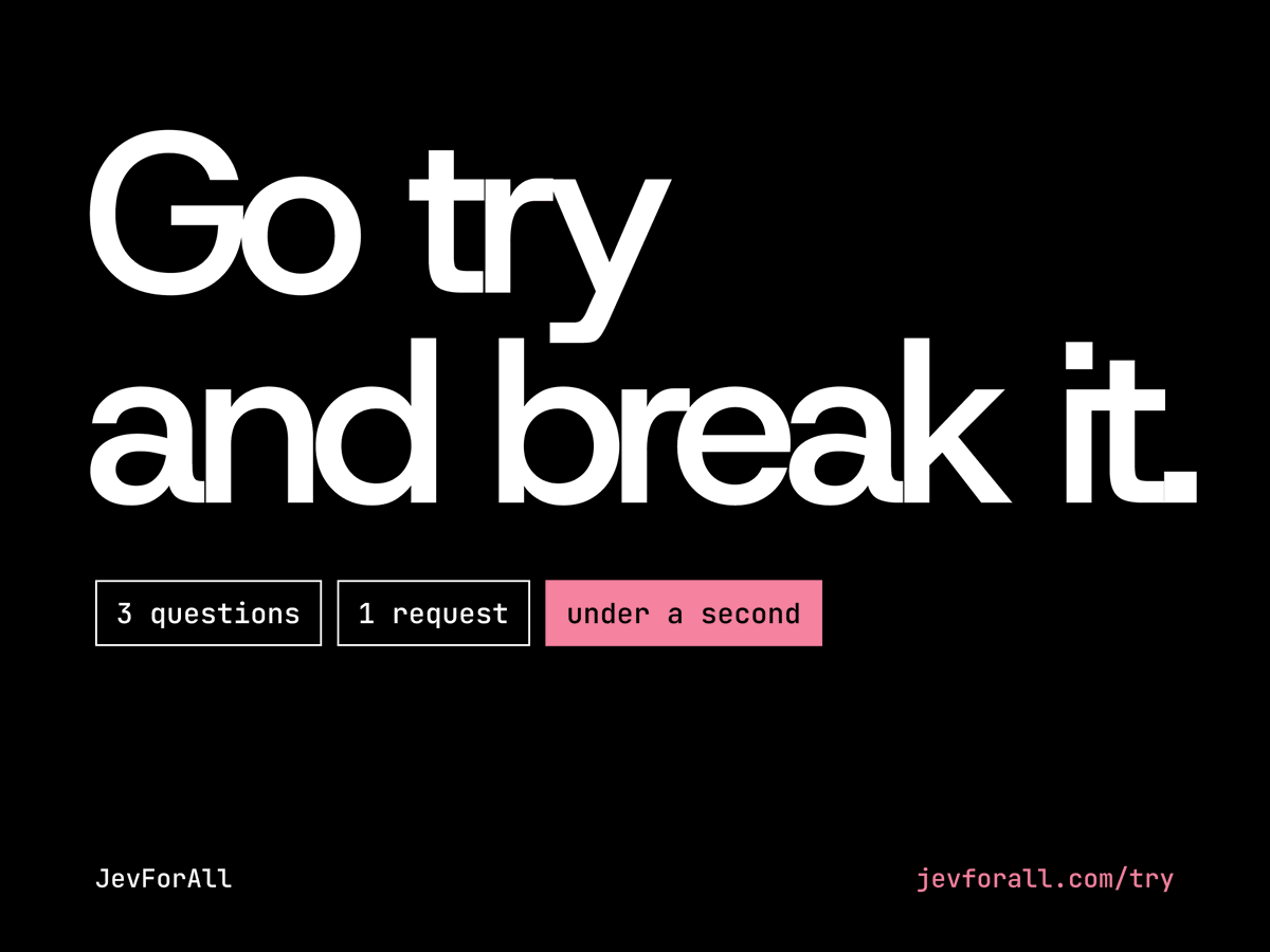 JevForAll's tweet photo. Three questions, one request, under a second. Go break it. It's crazy how fast Jev is at thinking... literally any question and you can a near INSTANT response.
 
https://t.co/wqXOiFhQbG https://t.co/pBMEyHi9DL