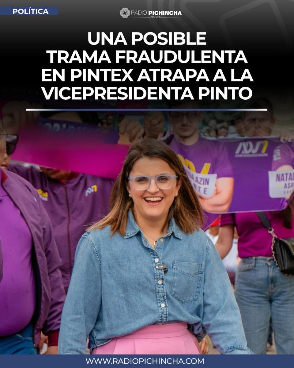 Huaira_Runa's tweet photo. La Mafia de Mauricio Pinto Mancheno.

Los extrabajadores de la empresa Pintex presentaron una demanda por “asociación ilícita” contra 24 personas, entre ellos, algunos miembros de la familia de la vicepresidenta.
https://t.co/bB1U4x4Xan https://t.co/oRqFEfBUR7