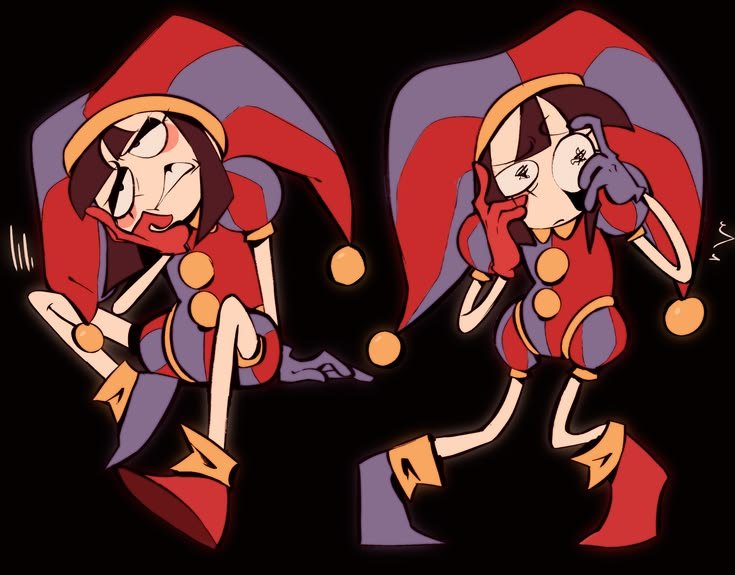 MartellAlya's tweet photo. That moment when your face says it all 😵‍💫🤡
Mood: 100% done but still cute

#pomni #theamazingdigitalcircus #digitalcircus #jester #cartoonart #fanart #digitalart #memeart #relatable #characterart #funnyart #tadc https://t.co/1mUxoy2CN8