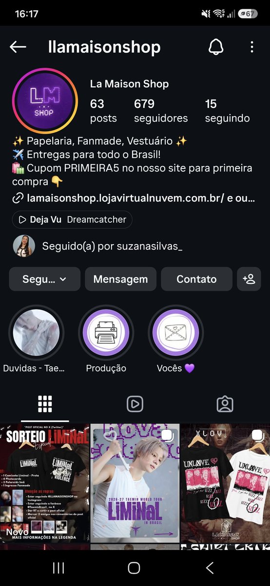 nena_stos's tweet photo. @TaeminBrasil_ @llamaisonshop @Babisantosr1 @mmide14 https://t.co/ghQ8lsxQaW