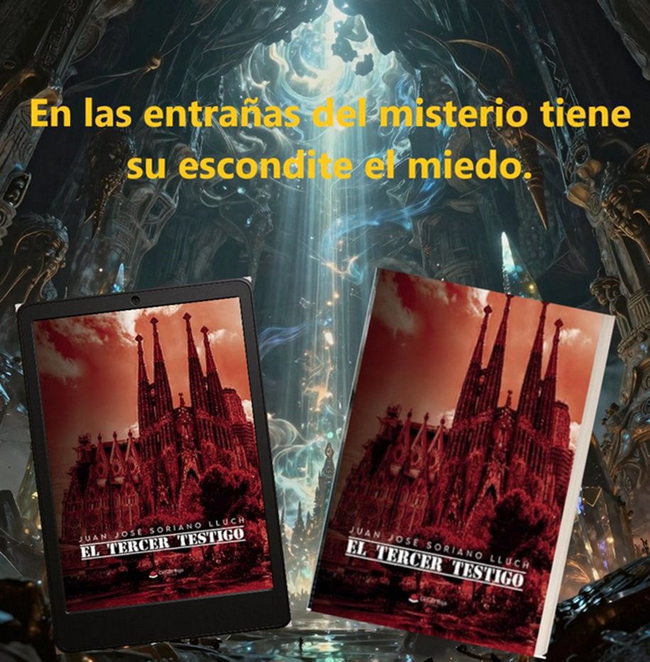 zaidacastillo51's tweet photo. ✅👇«EL TERCER TESTIGO»
✅👇LAS VENTAS VAN PARA OENEGÉS
✅👇✅«2,99g
✅Sé quién mató a Gaudí @juanjosolluch ✍️
✅¿Crimen perfecto?
✅El viaje del héroe una pesadilla
✅El Narrador miente
✅Clímax Salvaje
✅Juicio Ángeles y Demonio
https://t.co/OW2324jYEg
https://t.co/8XCWz7qcQh https://t.co/rfbKtz9lxZ