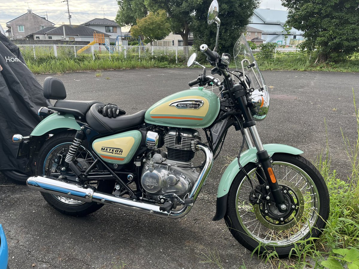 damoe_moto's tweet photo. シンプルに寝坊。出発

#OneRide2026
#ロイヤルエンフィールド
#Royalenfield https://t.co/jiaybwT9aC