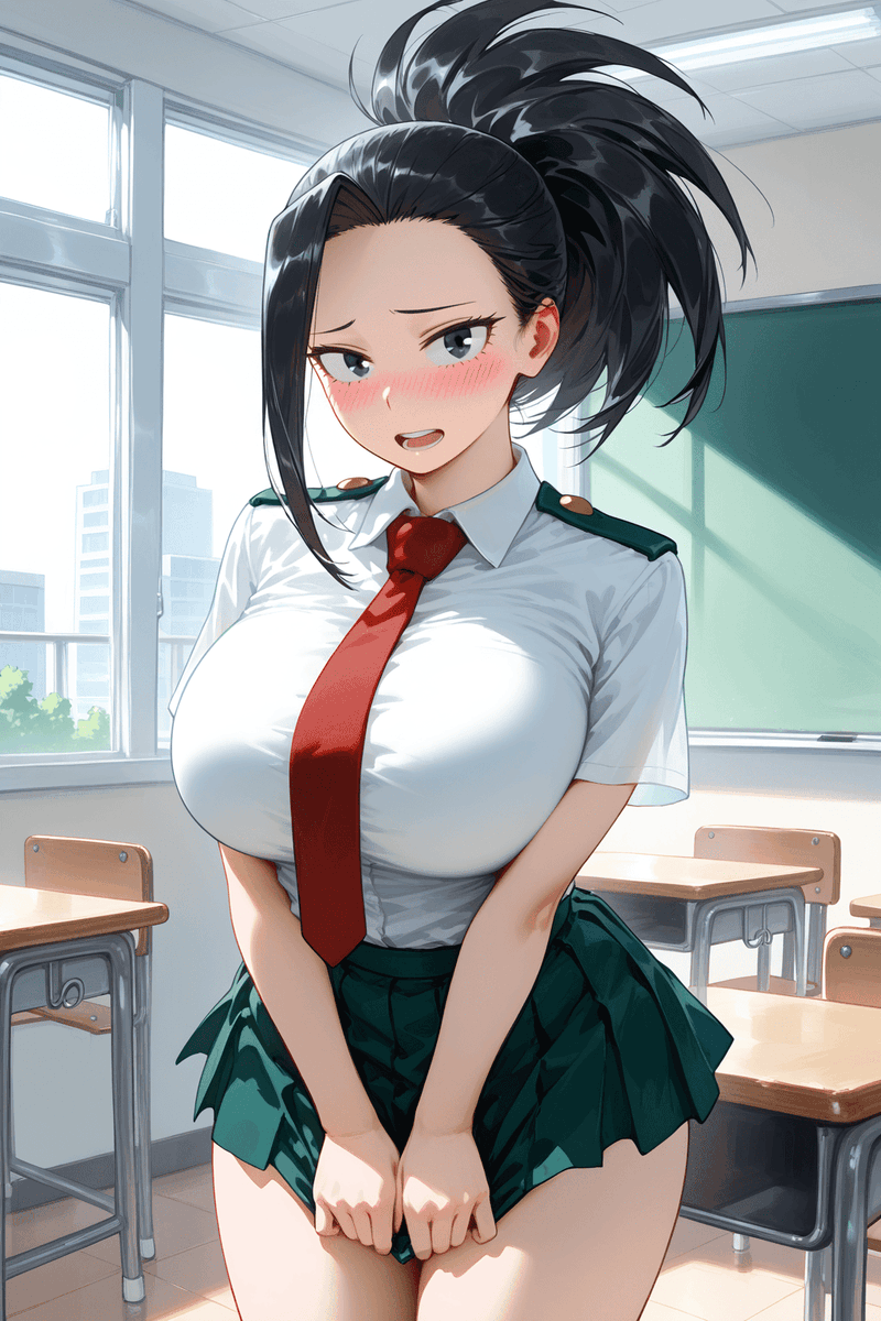 nukosoku3's tweet photo. 制服ヤオモモ https://t.co/elrbWhPBtG