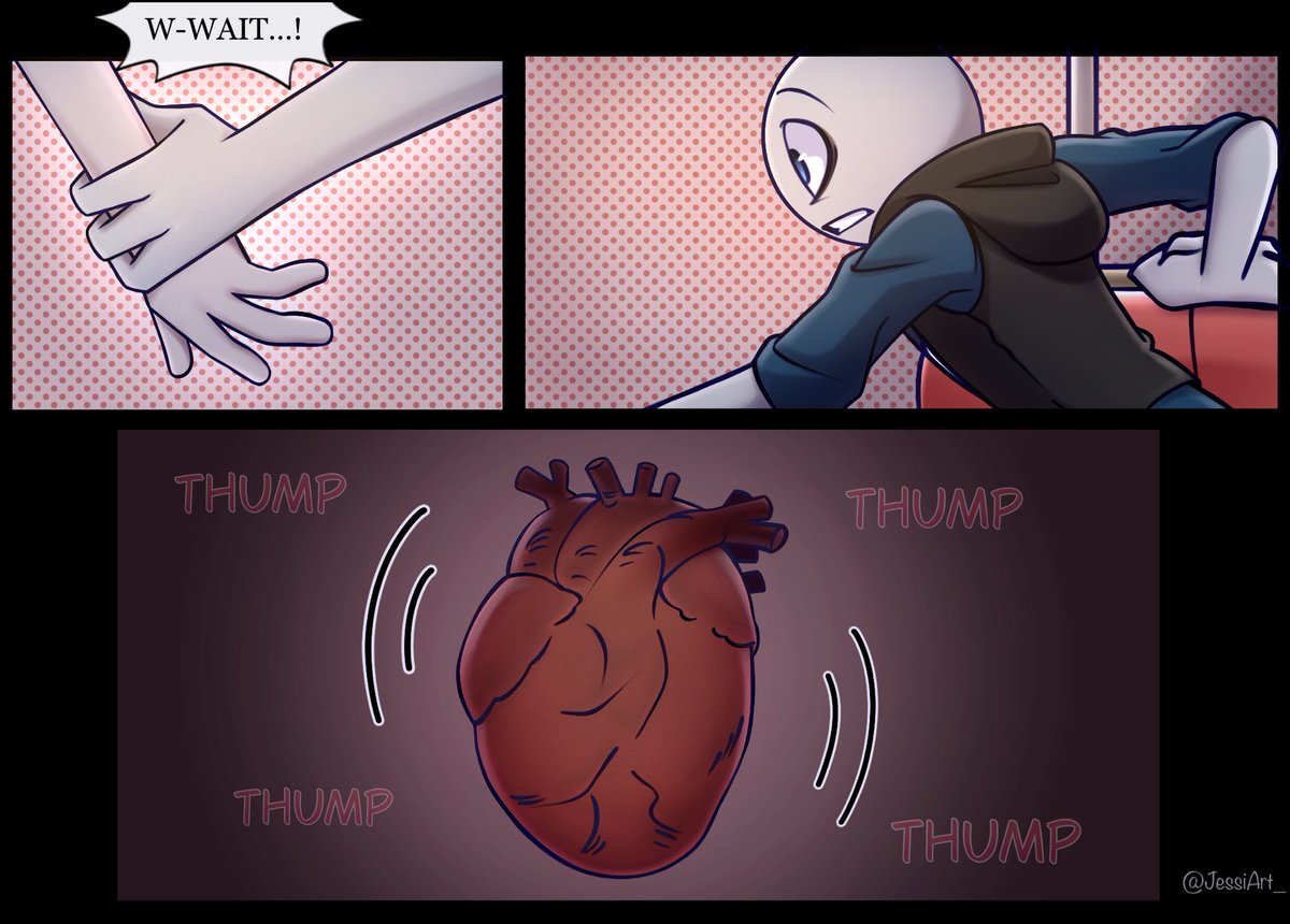 JessiArt_'s tweet photo. I finally finished this comic HAHAHA. It's not perfect, but I did it and that's the important thing. 😝🫰

#YourBoyfriendGame #YourBoyfriendFanart #ybg #ynsona https://t.co/DexA0eXEL0