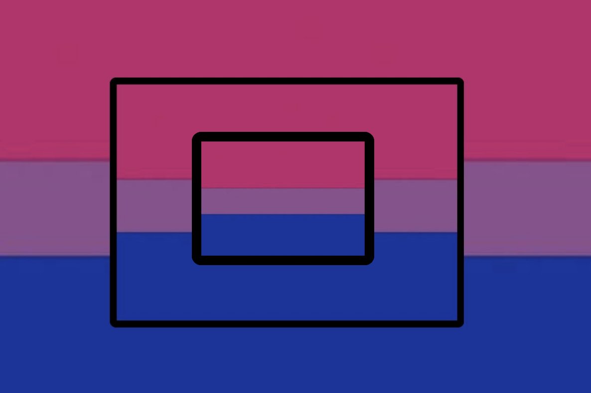 redvelvettexx's tweet photo. I also made a bisexual flag for bisexual bisexuals who are bisexual https://t.co/u8xxjqZuvy