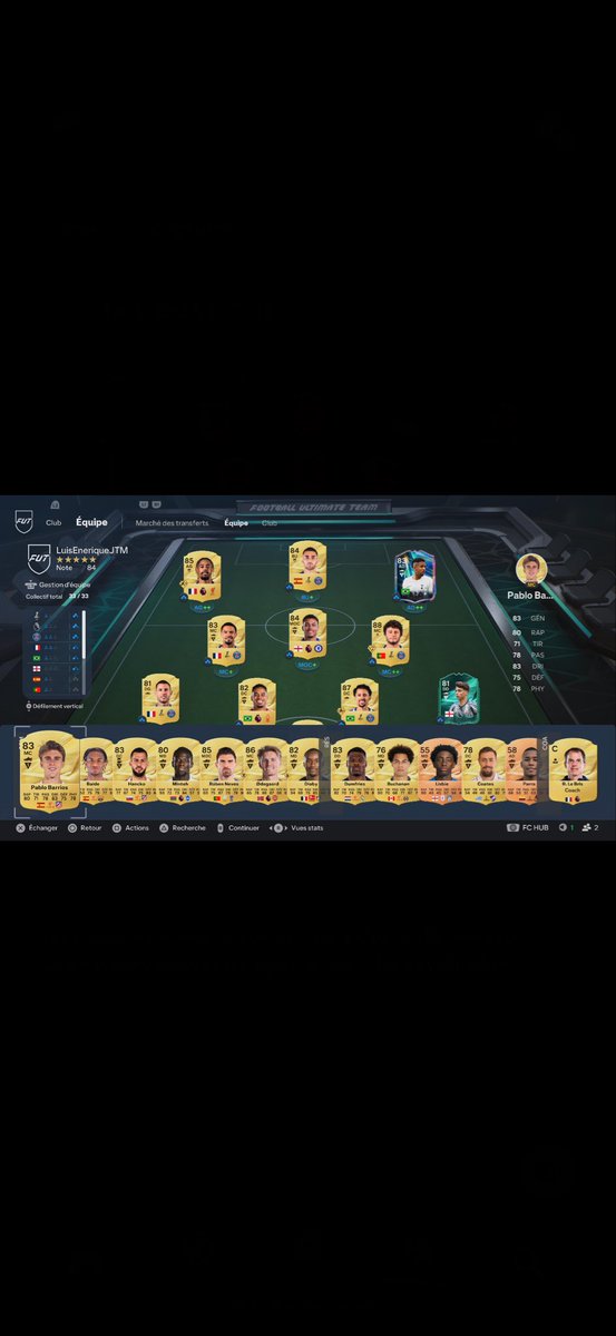 _xelaa_'s tweet photo. @TwinsFifaHD salut les goats, voici mon équipe dites moi je dois changer quoi :) bonne vidéo ! https://t.co/ZntXpPyKTh