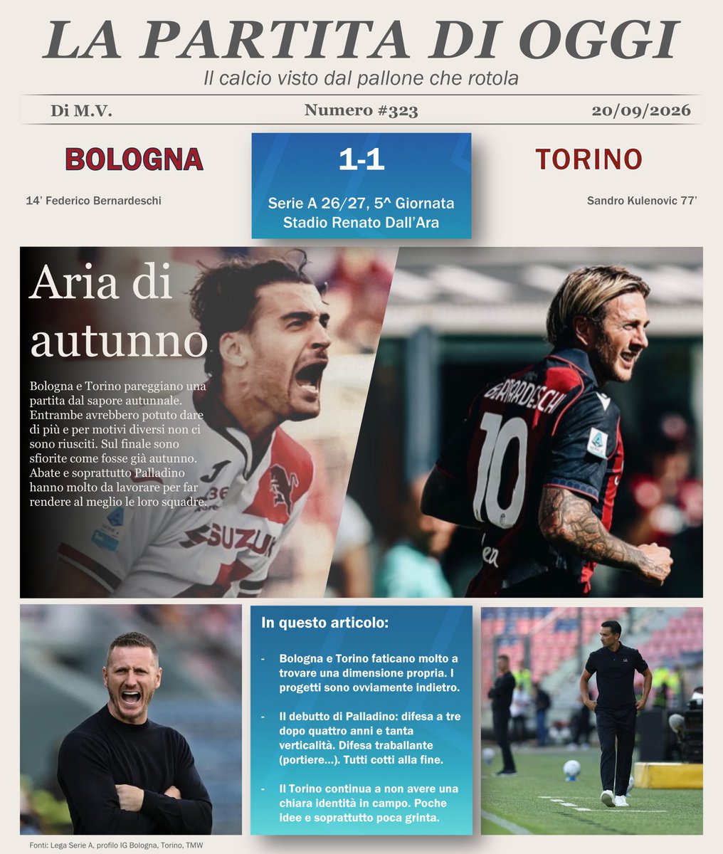 MV_05_'s tweet photo. #SerieA #BolognaTorino partita molto autunnale. Squadre senza una vera identità che faticano ad imporsi in una partita ricca di duelli fino alla rete di Kulenovic. Dopo, sia #Bologna che #Torino non ne avevano più. https://t.co/cOiCfy3mN6