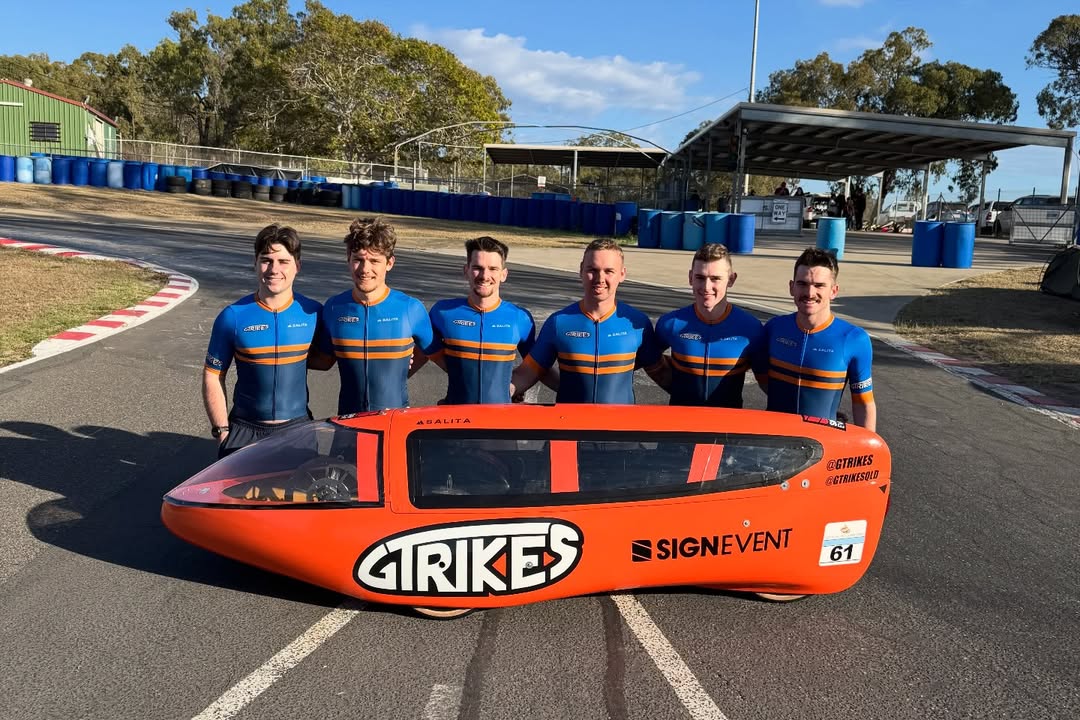 durtsack17's tweet photo. Round 6 of the QLD Pedal Prix Super Series: overall and category win in Gladstone. Congrats to Faith Distance Education PPX on third overall and the school category win. Three Gtrikes Matrix Pros filled the podium. Next stop: Gold Coast. https://t.co/vV5C8VWUYI