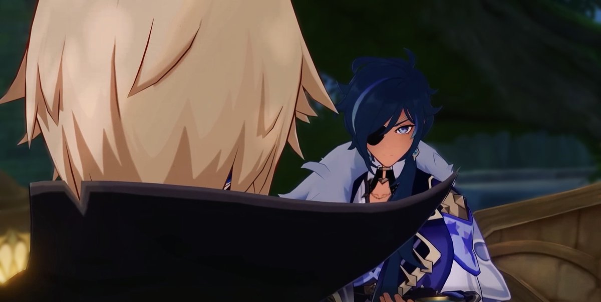KhaenriahCEO's tweet photo. #QOTD

“So you remember me. Then we are already acquainted, Kaeya Alberich... descendant of the Abyss Order's founder.”

—Dainsleif