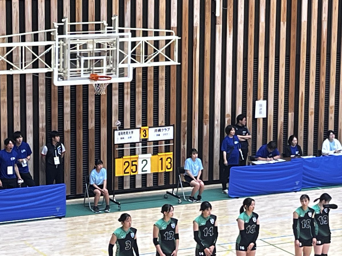 minaseusami's tweet photo. 皇后杯九州予選
Bブロック観戦試合結果@延岡
#福岡教育大学女子バレーボール部 2-0 #鹿児島女子高校バレーボール部
福岡教育大学女子バレーボール部 2-0 #沖縄クラブ
#福岡女学院高校バレーボール部 2-1 福岡教育大学女子バレー部

教育大、2勝するも惜しくも敗退。福女強かった‥！

@utefvolleygirl https://t.co/du69nJTEoq