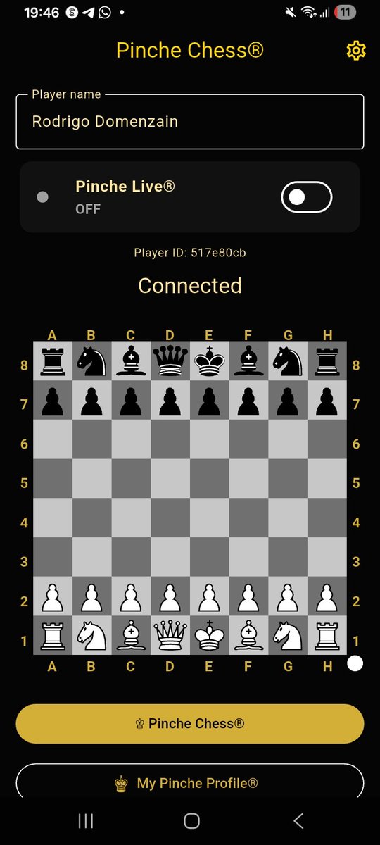 alejbarakat's tweet photo. @RevenueCat Pinche Chessยฎ is live on the web.
Play online. Build your profile. Watch Pinche Live.
๐ฑ iOS โ In Review
๐ค Android โ In Review
๐ Building for #Shipaton
Come play now ๐ https://t.co/0GuYIRQvIv
Whoโs up for a game?
#Shipaton #RevenueCat #PincheChess @ro_domenzain https://t.co/pXbMgjYH67
