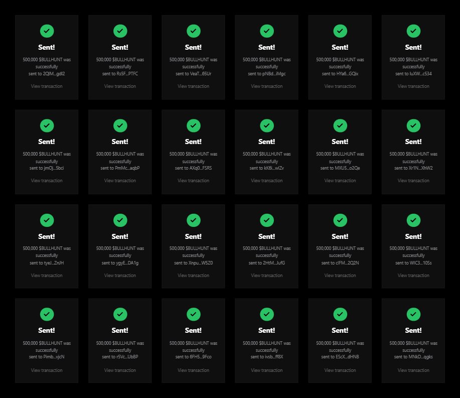 blackbullhunter's tweet photo. Claim your 500k $BULLHUNT Airdrop 🪂 

Like + RT pinned post 📌
 
Drop your $sol   address &amp; RT ♻️ 
 
First 555 wallets 👇 #Solana https://t.co/2s2BYDJrVR