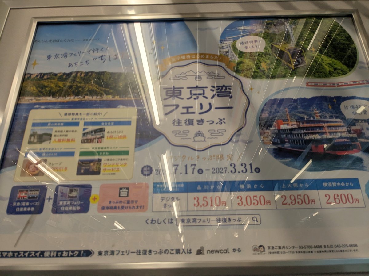 dream_e05's tweet photo. 3000円で千葉金谷に
4000円で千葉館山に
往復できるやつか・・・ https://t.co/bWUnKHOXLH