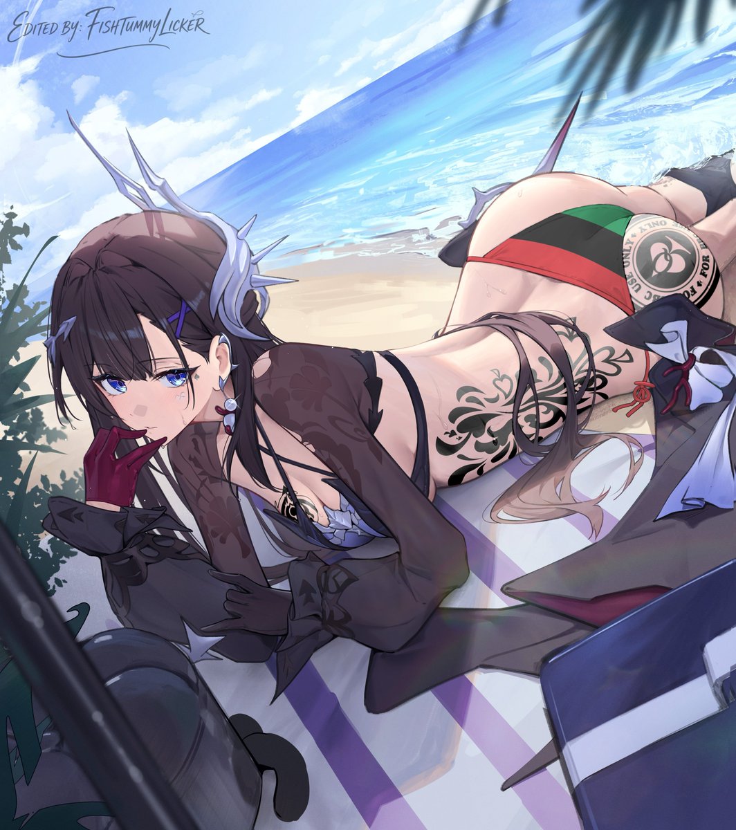 fishtummylicker's tweet photo. beach hysilens

#blackededit #blackedhentai #blackedwaifus #qoshentai  #qosedit #snowbunny #hysilens https://t.co/oFFYIEI4on