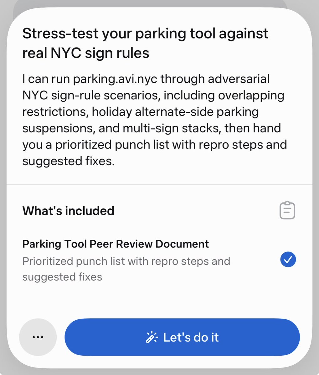 Muse stress-tests his parking app against real NYC sign rules