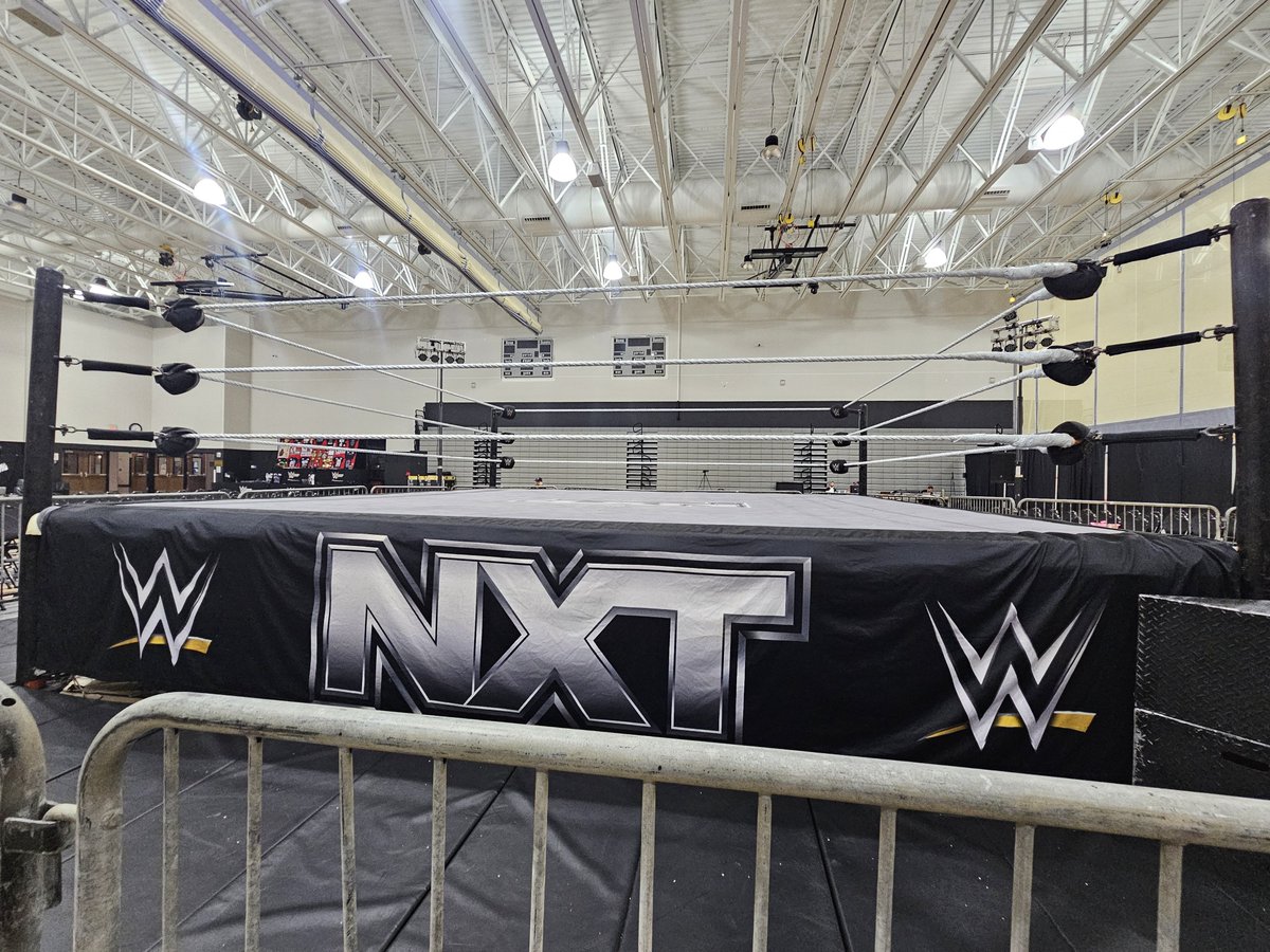 BeastWrestler21's tweet photo. Back to where my NXT live journey started. Been 854 days since I was last here. A lot has changed, but glad to be back at a show! 

Let's go! #NXTFtPierce #NXTFortPierce https://t.co/uTo3uuNNUV