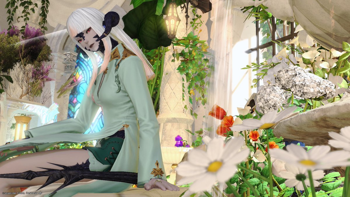 Shirone_SS's tweet photo. 『もう花は、こんなに咲いたのに。』

#SharrowVega
#おはウラ #FF14SS https://t.co/PU3eoHLiHr