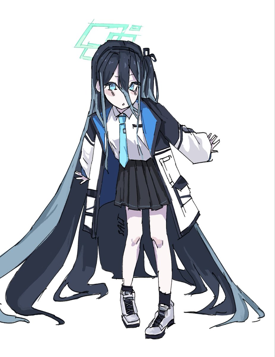 SaltBornee's tweet photo. Arisu #ブルアカ https://t.co/T1ydwaG6V5