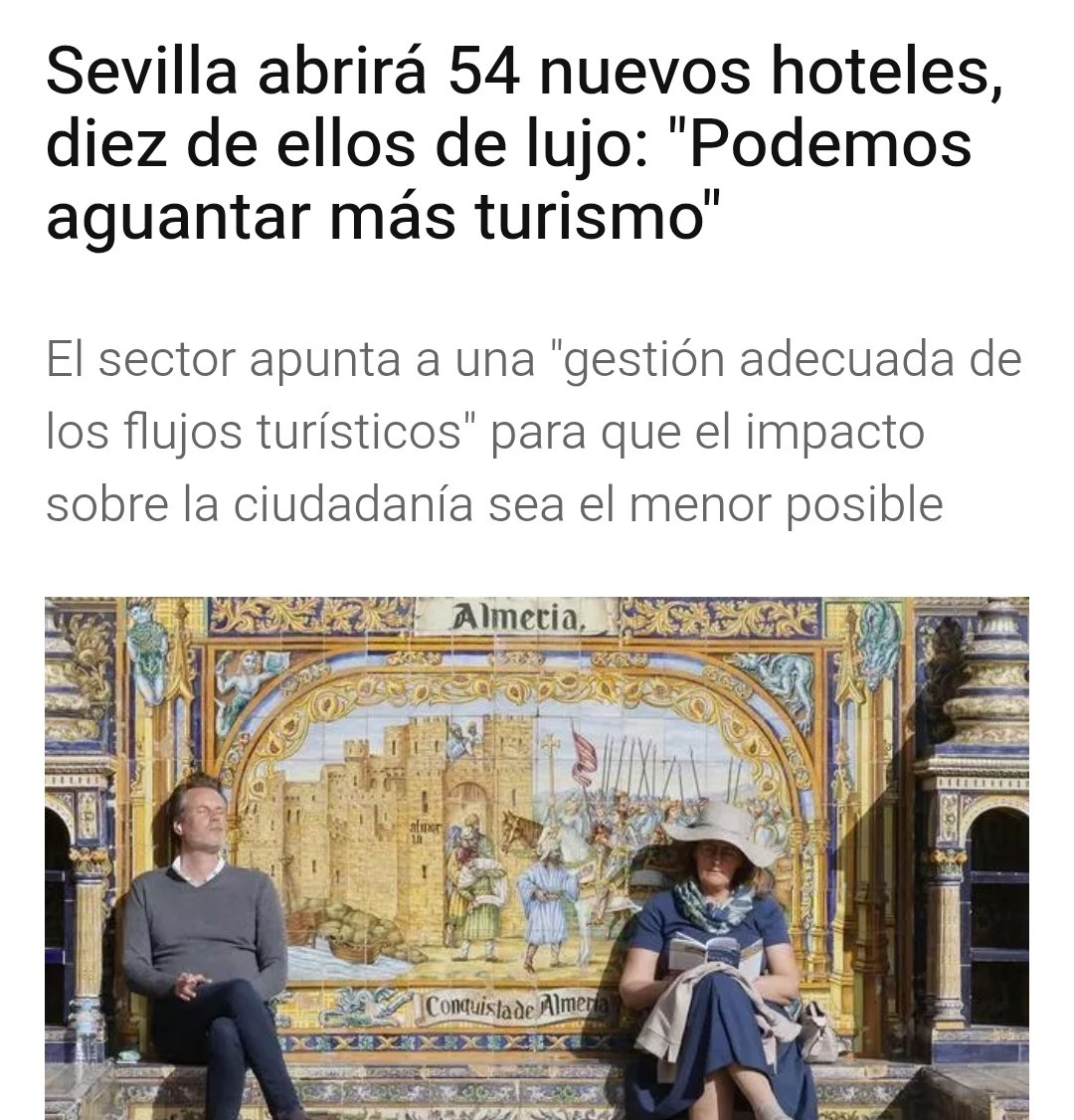 UnAndaluz2's tweet photo. Lo que han hecho con Sevilla y Málaga es para meterlos en la cárcel de por vida.
En Málaga provincia hay 90.000 pisos turísticos
En Sevilla capital 22.600 pisos turísticos
Madrid, Bcn y media Europa están llenas de jóvenes andaluces a los q han expulsado de su tierra https://t.co/bjdU6vsWuz