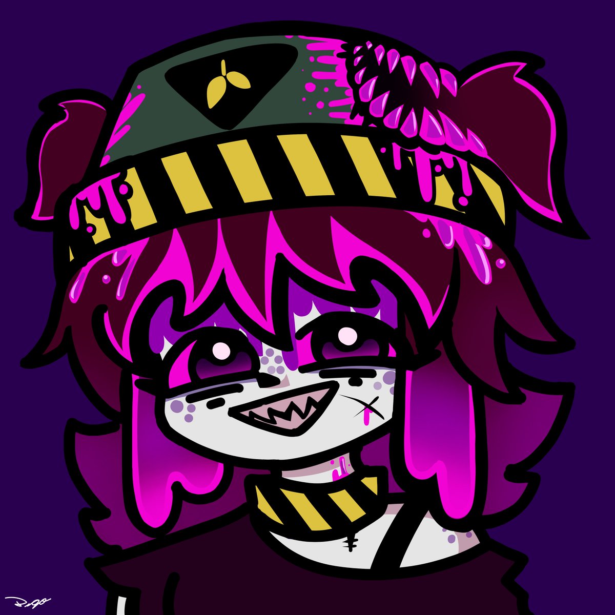 DegoDigoo's tweet photo. I really like the idea of the toxins possessing corpses, so I had to make that for my own ❤️💜.

Here is Possessed Rosy!
#toxicsona #biohazart https://t.co/jqNBnEPrE9
