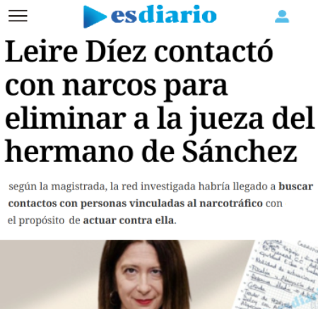 CCivicaCatalana's tweet photo. La jueza Beatriz Biedma, la que investigó al Hermanísimo y no se achantó ante las presiones del gobierno, denuncia que intentaron contactar con un clan gitano de la droga para amenazarla físicamente.

Bienvenidos a Sicilia. https://t.co/T8aJjI5fan