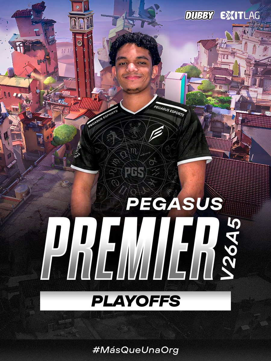 pegasus_esval's tweet photo. 🪽 PLAYOFFS | PREMIER INVITE.

Todo el camino nos trajo hasta aquí.

Cada mapa, cada ronda y cada victoria durante estas semanas tuvieron un objetivo: llegar a este momento. 🔥

La fase regular quedó atrás.

Hoy jugamos PLAYOFFS.

🕖 7:00 PM MX
📺 https://t.co/VSMLp35s8c

Estamos listos. Es momento de demostrarlo.
NO TODOS NACIERON PARA VOLAR.

#MásQueUnaOrg #VALORANT #VALORANTLATAM #PremierInvite #Playoffs