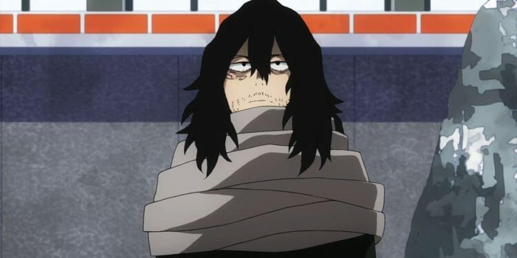Mangaic2's tweet photo. I feel like Aizawa is just a self-insert character of Horikoshi https://t.co/4QaC89AmoN