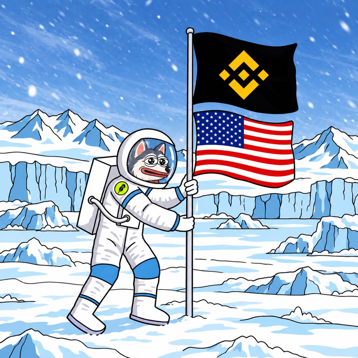 linodogeinu's tweet photo. Bro planted two flags and called it global adoption. 💀 https://t.co/dAlUaoeyZL