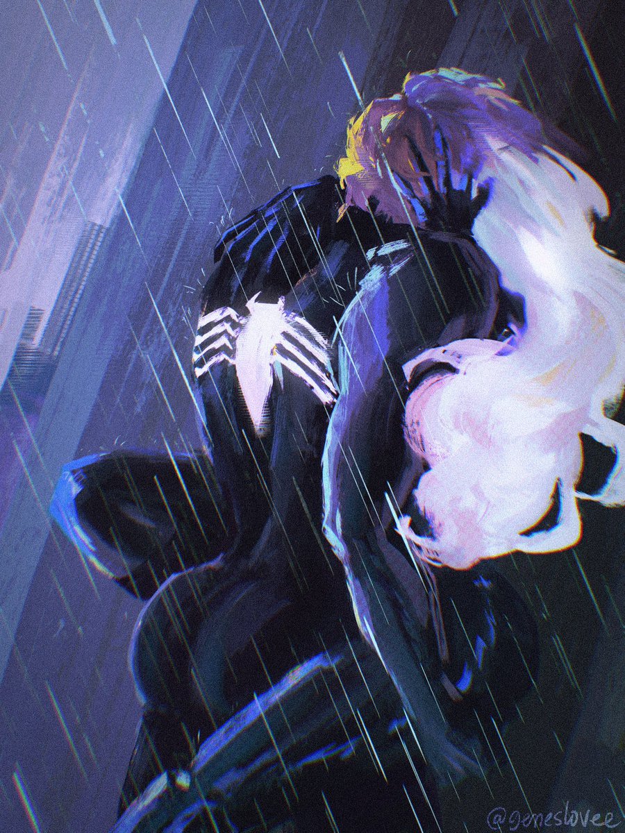 THEREALBLOODSON's tweet photo. @doomsired || As a Spider-Man writer . Yeah . This is nice .

Also I called it purple rain because the artist uploaded it with that song 😭 https://t.co/3fH9fugwMb