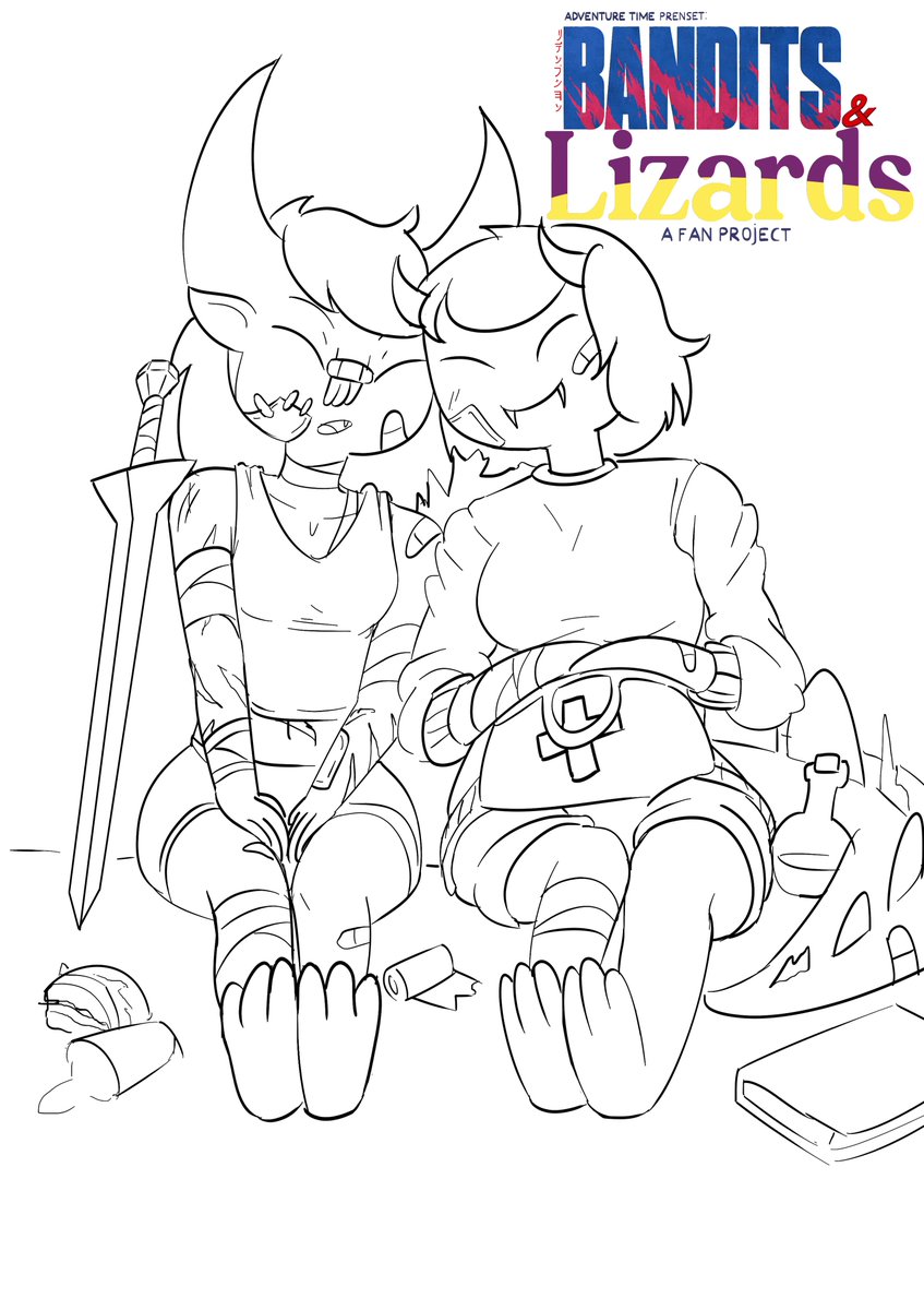 RuleBandit's tweet photo. The Lizard Princess confronts  Huntress Wizard over her lack of empathy regarding the disappearance -confinement of the Bandit Princess (flashback) Chapter 3 fan comic Wip https://t.co/ynLwaJWPA1
