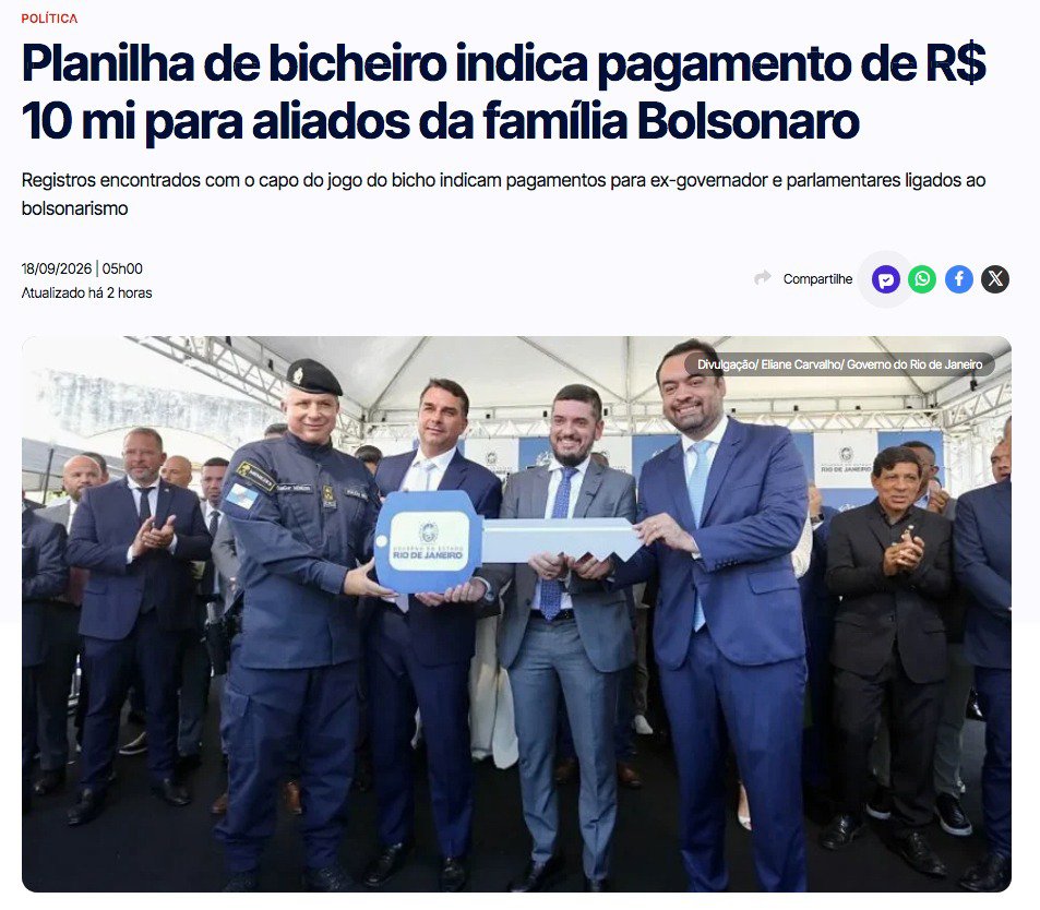 SimijaNomurokai's tweet photo. FLAVIO BOLSONARO @FlavioBolsonaro https://t.co/WLmDJCs2nK