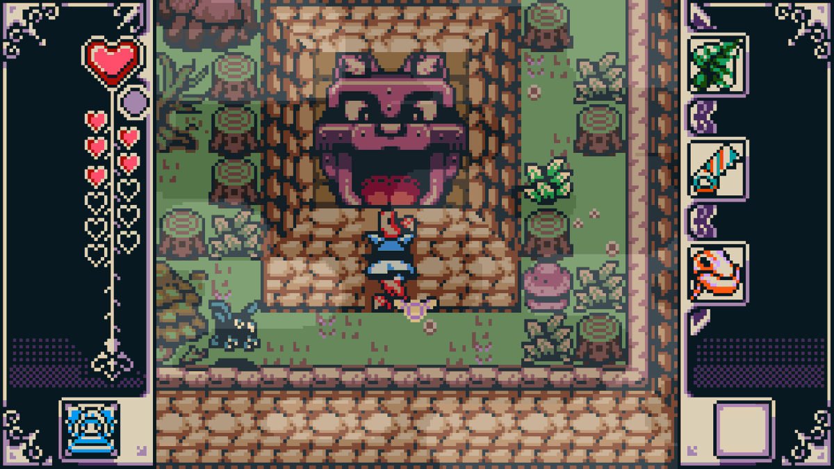 electricairgame's tweet photo. CONTENT CREATORS &amp; JOURNALISTS: We want YOU to play Isle of Reveries! 🏝️✨

If you cover strange, stylish indie action-adventures, we’d love to send you a review key. 
Drop your channel/outlet below or DM us! 🔑
#zeldalike #indiegame #IsleOfReveries #Pixelart https://t.co/McxadwCITt