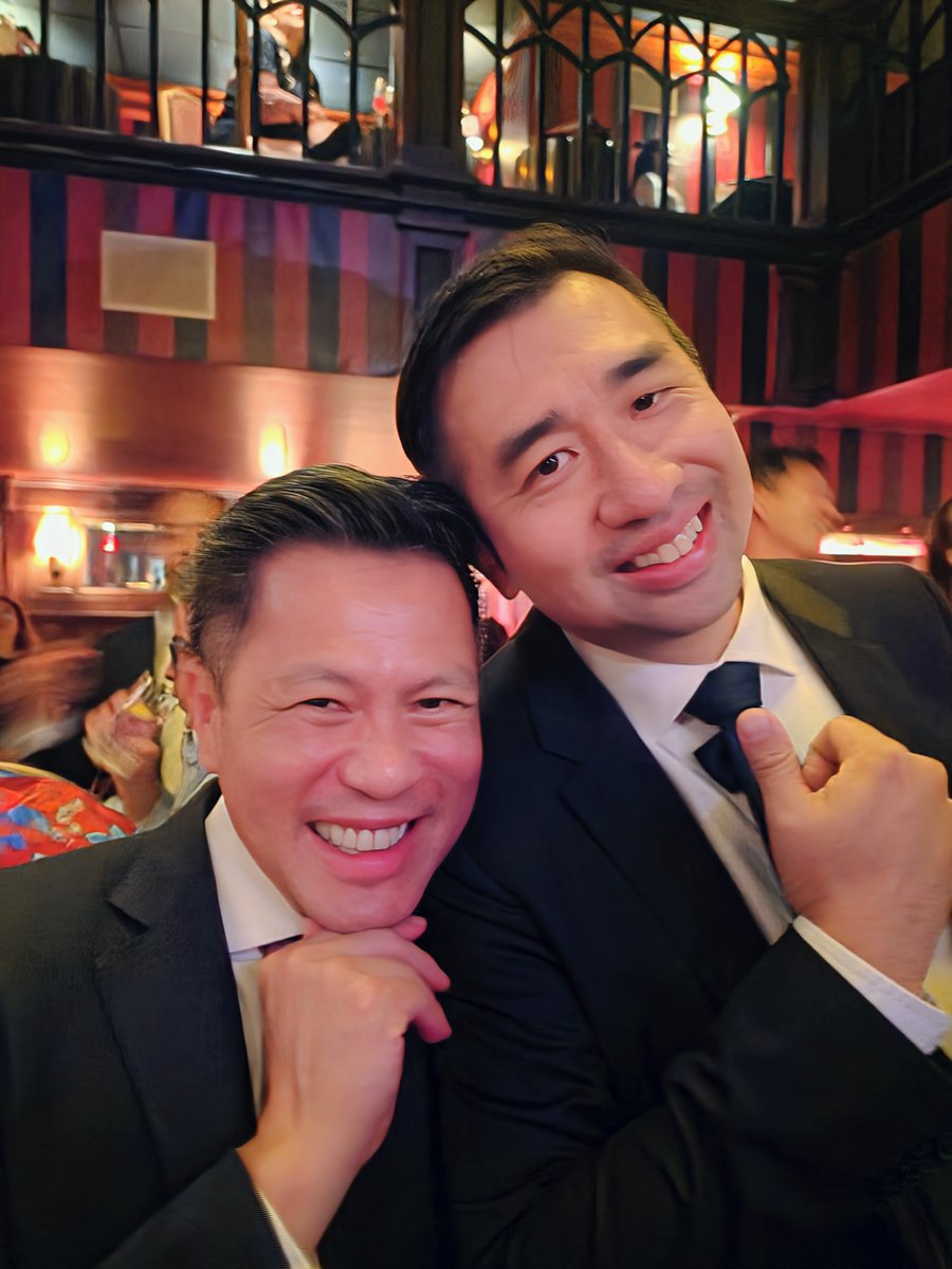 iamJimmyWIN's tweet photo. It was a WIN to spend a NYC 
@BlockchainWeeks with friends from BSV days, and longtime #Bitcoin believers @c3ntrx &amp; @NFTfarming1. Thanks for your support, #blockchain insights ... and the laughs &amp; adventures! https://t.co/us7lSQsipv