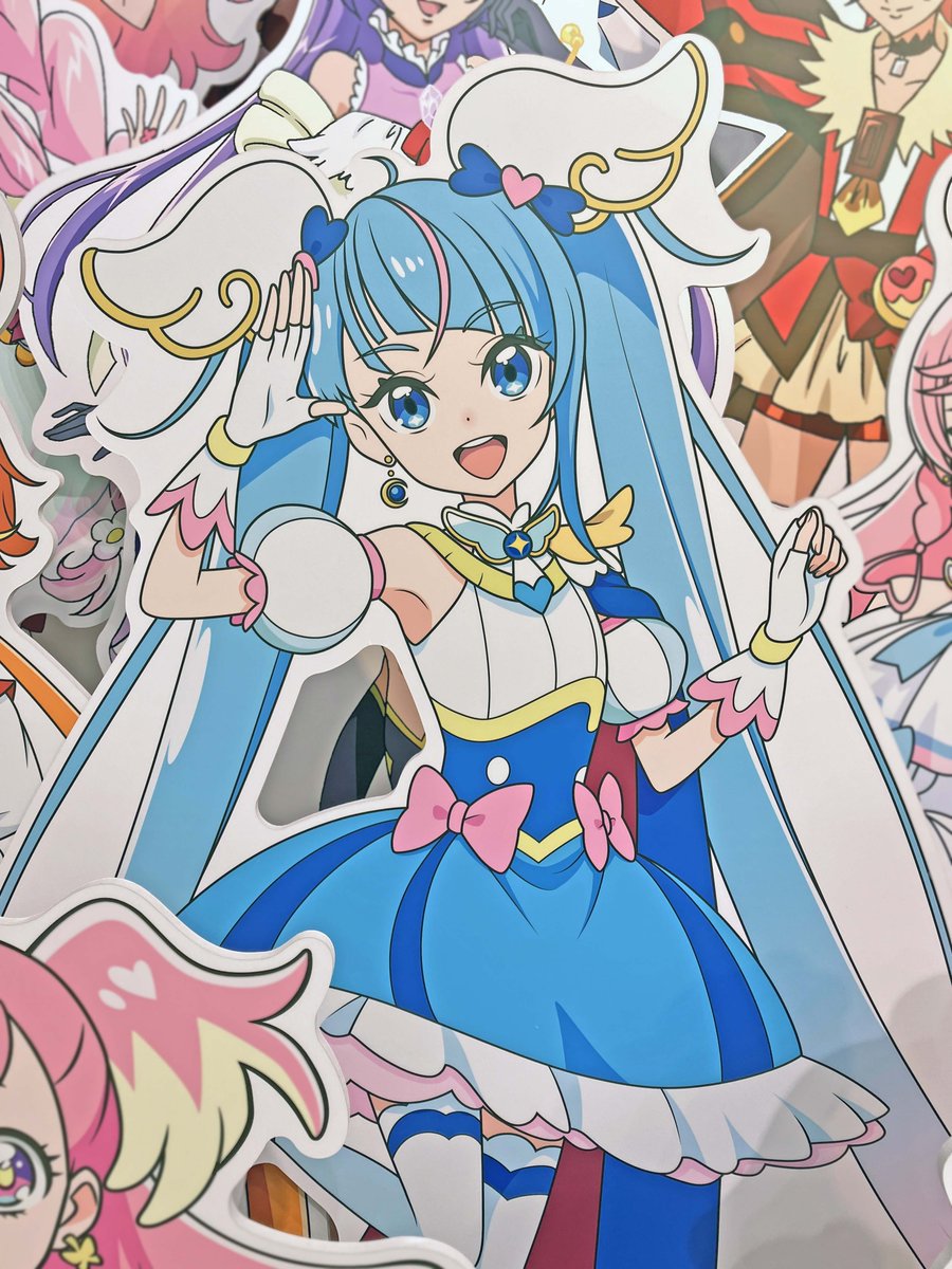 TA_museum's tweet photo. 9/20は『ひろがるスカイ！プリキュア』キュアスカイのお誕生日🎂🎉幼いころピンチから救ってくれた憧れの人のようなヒーローになるため、まじめに一生懸命に日々鍛錬中✊ミュージアムやショップではキュアスカイに会えます💙ぜひ探してみてくださいね❣️#ひろプリ #precure https://t.co/pEhuWGPR0p