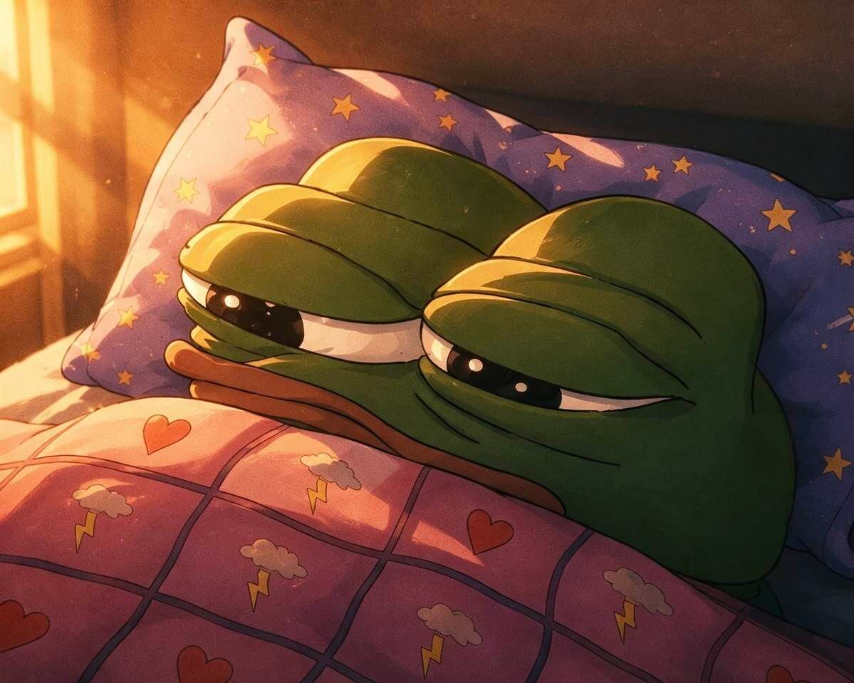PepecoinNetwork's tweet photo. GN frens https://t.co/WNuKXpStI8