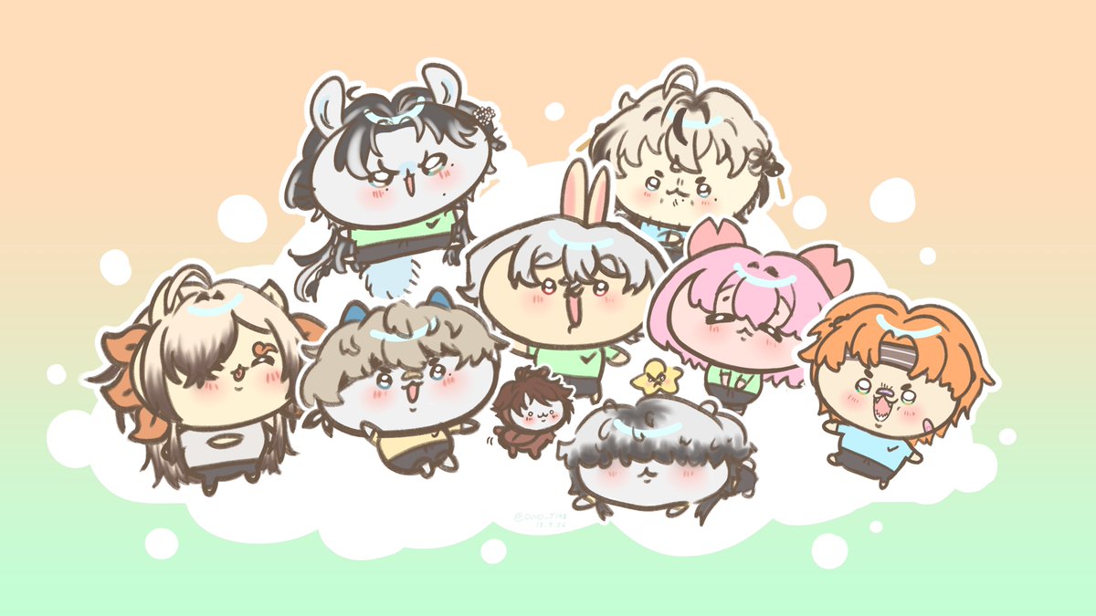 ONO_JI48's tweet photo. My team OCs as Chiikawa🤲💖

#IDCAsia_CM https://t.co/P8tF7e8Imx