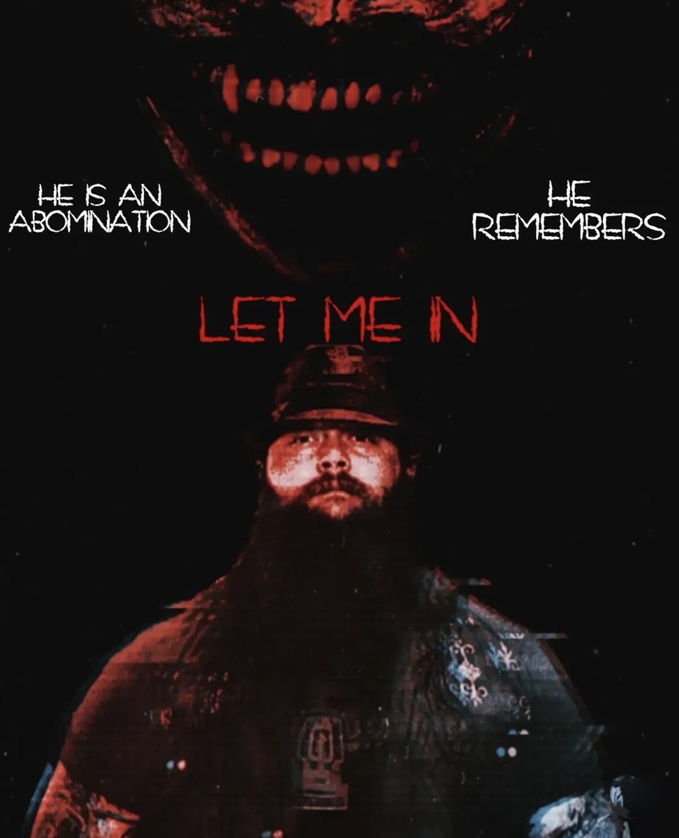 EricRou89471271's tweet photo. The Abomination wants you to Let HIM In ⭕️
(PC: <el_bardo_paco>)
#BrayWyatt #WindhamRotunda #TheFiend https://t.co/ulBOASSjqc