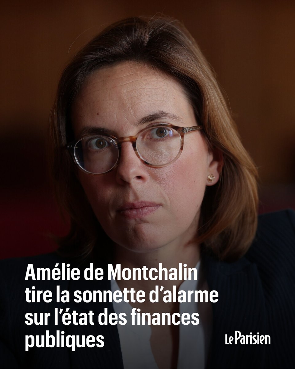 le_Parisien's tweet photo. 🔵 EXCLUSIF | La première présidente de la Cour des comptes Amélie de Montchalin sort du silence

L’ancienne ministre alerte sur l’état de la dette, particulièrement sur la charge de ses intérêts, et annonce vouloir ouvrir l’instance de la rue Cambon aux citoyens
➡️ https://t.co/Vs28B4leiS